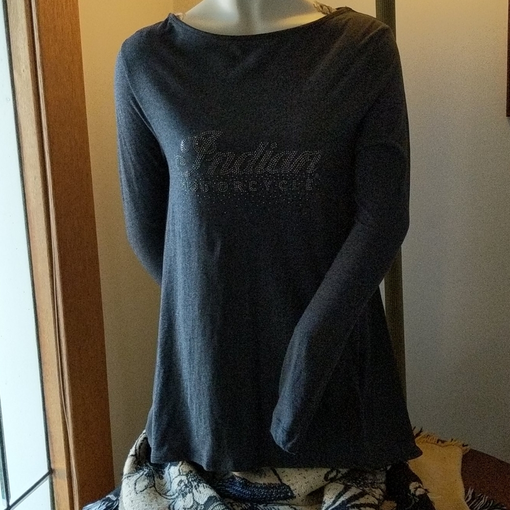 Indian Motorcycle long sleeved T shirt. Sz XS. NWT